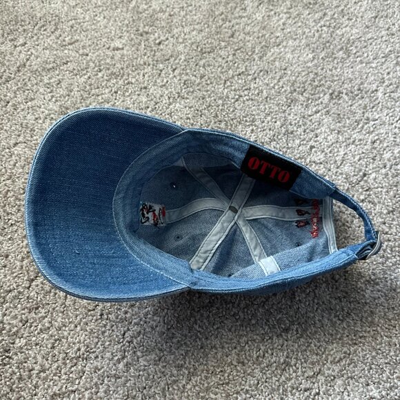 rare lacroix cola embroidered denim hat 🤍 - Picture 8 of 13